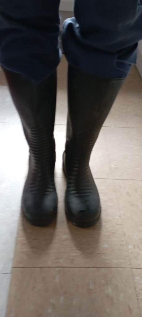 delta plus  bronze.2.  wellington safety boots, agricultural, s10 / 44