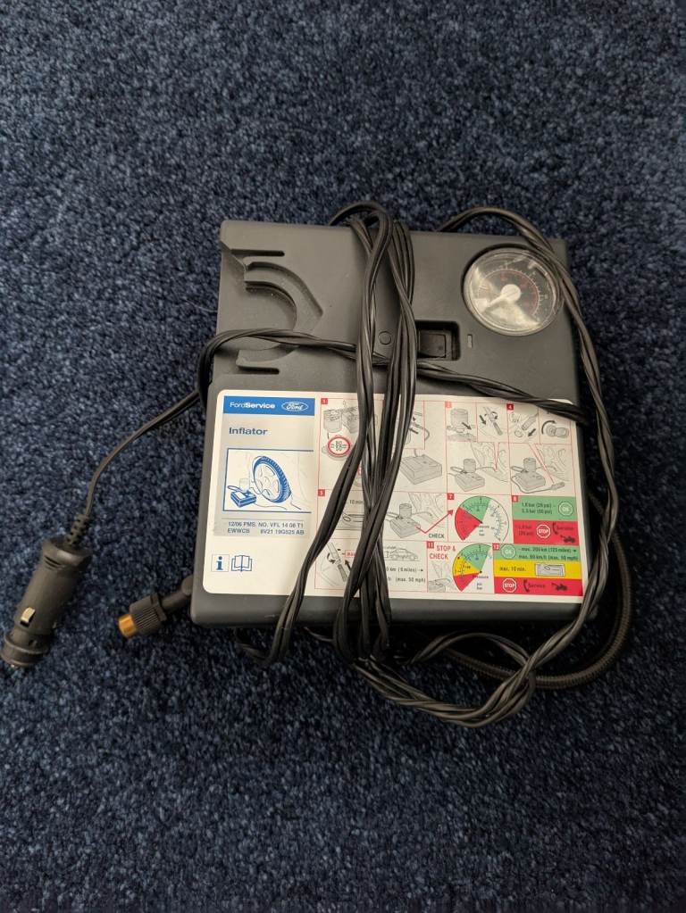 Ford tyre pressure inflator 