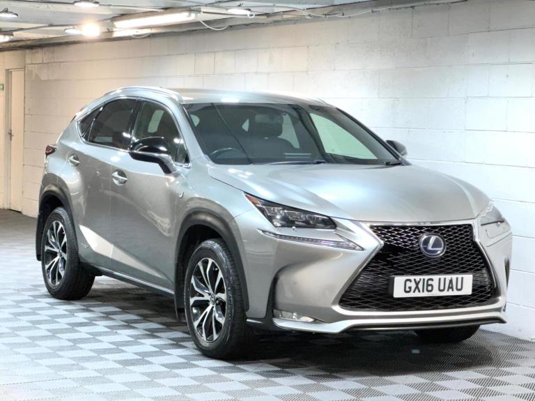 2016 Lexus NX 2.5 300h F Sport E-CVT 4WD Euro 6 (s/s) 5dr ESTATE Petrol/Electric Hybrid Automatic