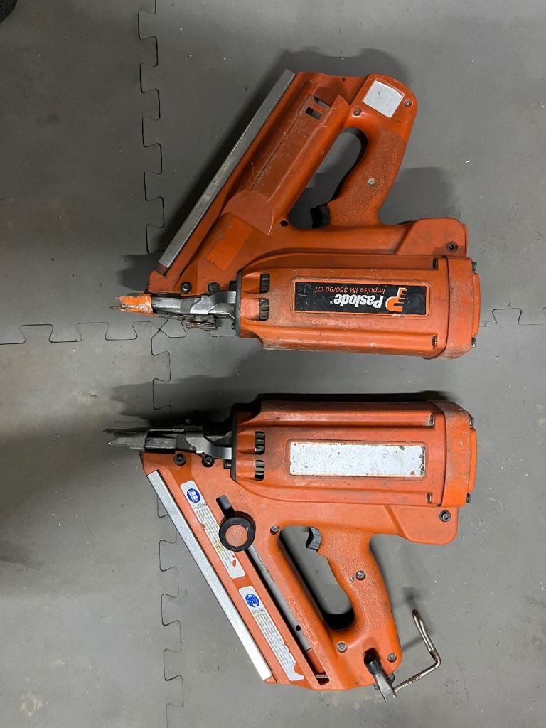 Two Paslode Nail Guns – Fair Working Condition