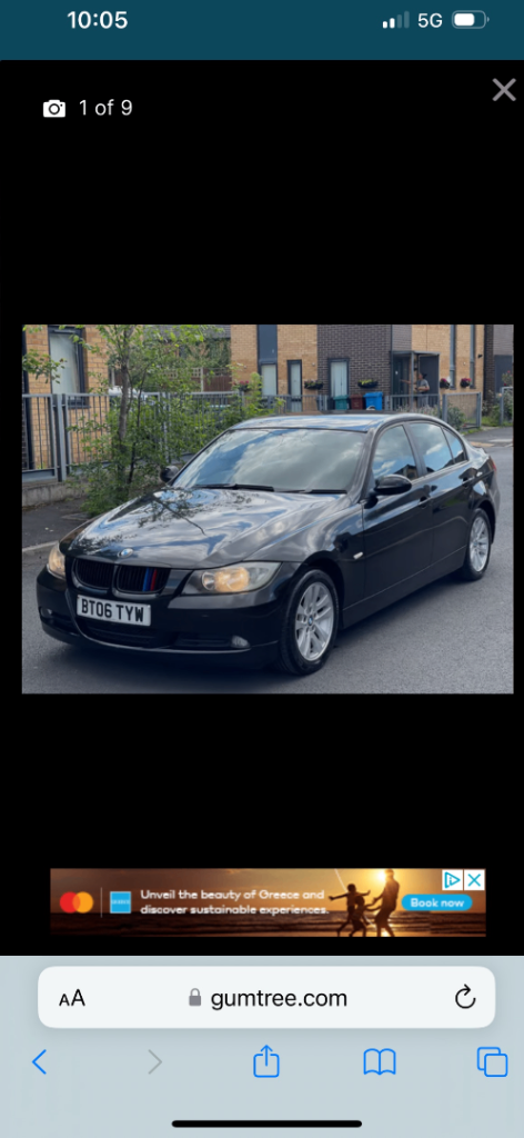 Non starter bmw 3 series 