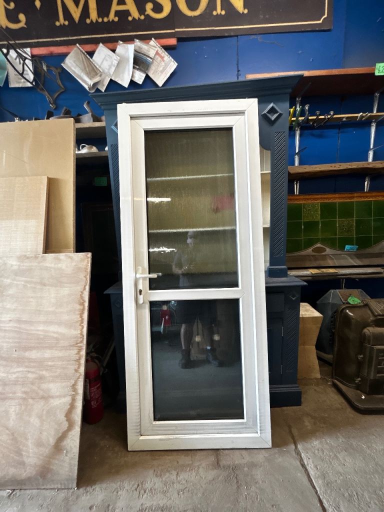 Used/Reclaimed UPVC Door - 840mm x 2055mm