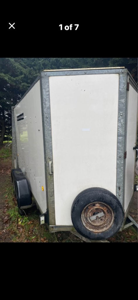 Ifor Williams box trailer