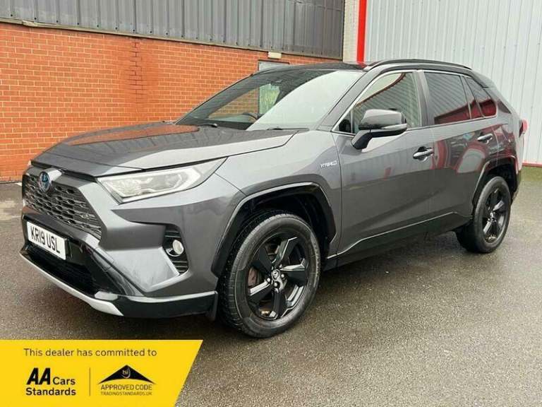 2019 Toyota RAV4 2.5 VVT-h Dynamic SUV 5dr Petrol Hybrid CVT Euro 6 (s/s) (218 ps) ESTATE Hybrid ...