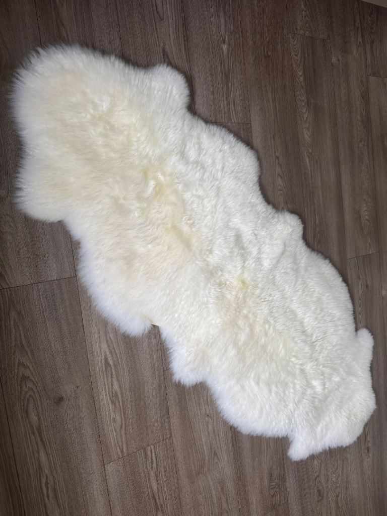 Sheepskins double 100% wool