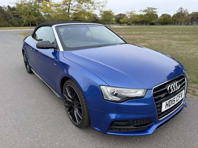 2015 Audi A5 2.0T FSI 225 Quattro S Line Spec Ed+ 2dr S Tronic CONVERTIBLE PETROL Automatic