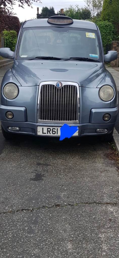Liverpool Taxi Plate and Taxi