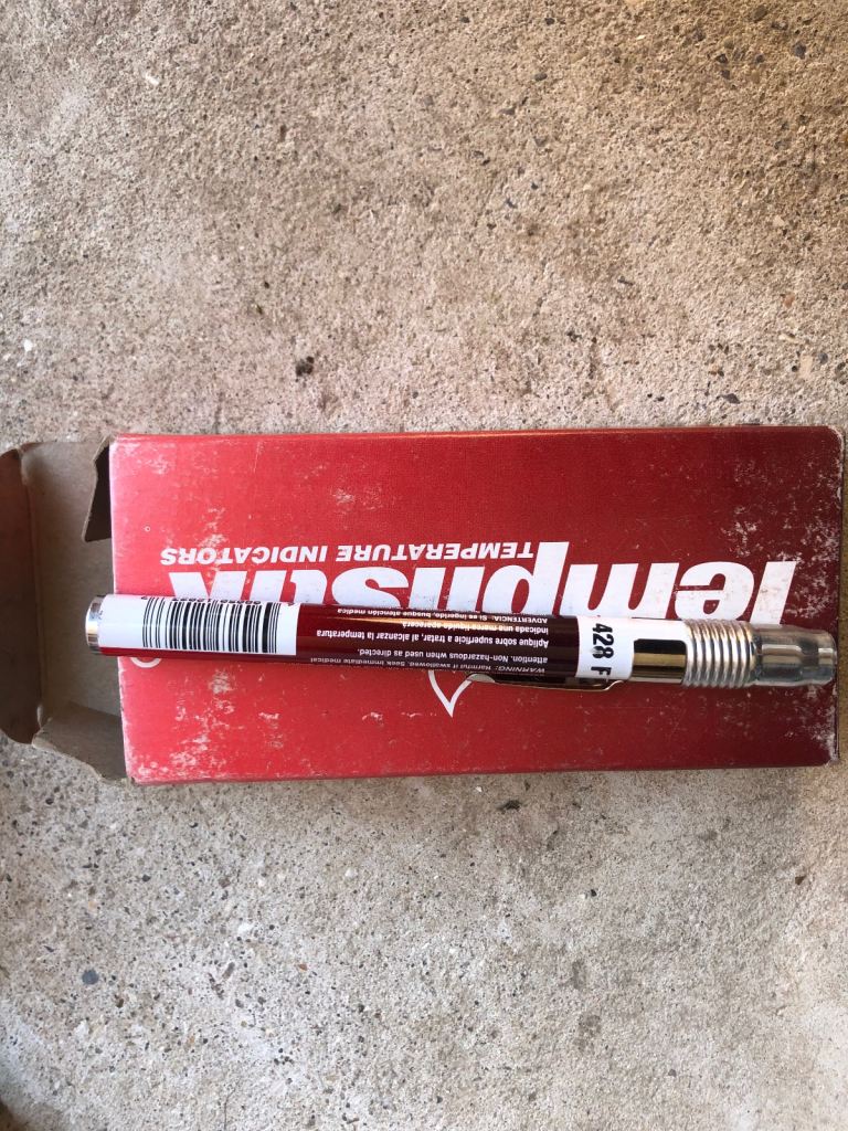 image for Temperature stick up to 394f 