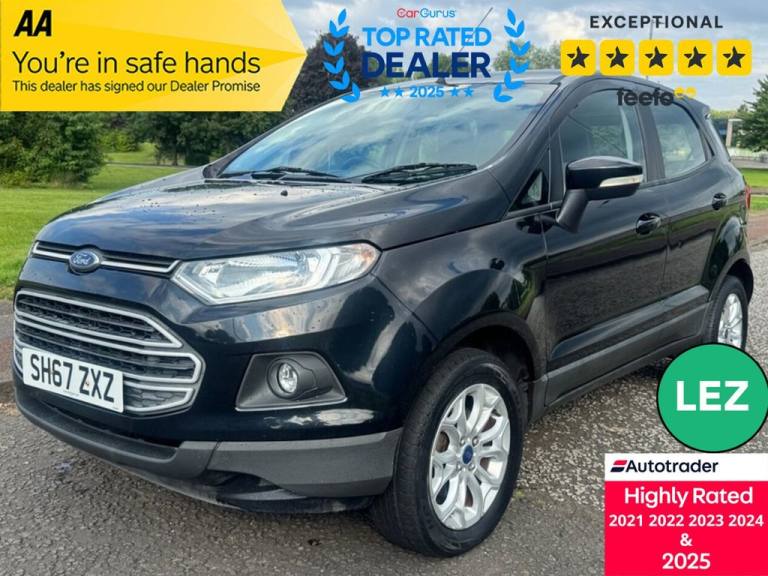 2017 Ford Ecosport 1.5 TDCi Zetec SUV 5dr Diesel Manual 2WD Euro 6 (95 ps) HATCHBACK Diesel Manual