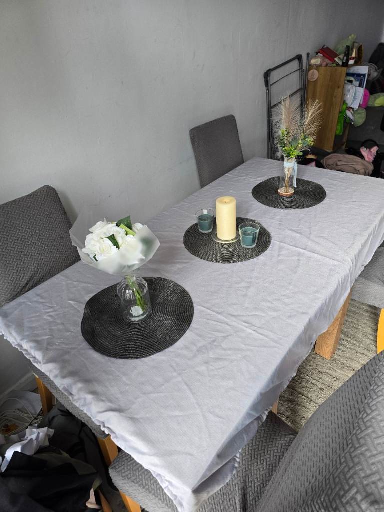 Dining table with chairs 