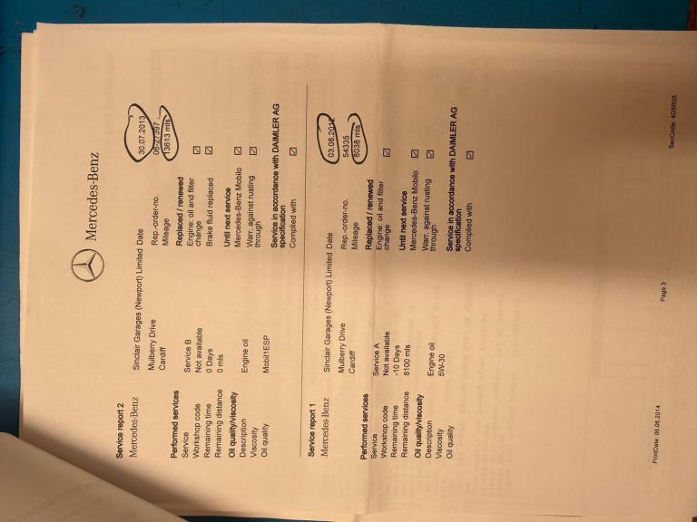 2011 Mercedes-Benz C Class C220 CDI BlueEFFICIENCY Sport 4dr Auto SALOON DIESEL Automatic