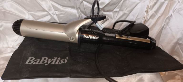 Large Babyliss Keratin Shine Wave 38mm curling tong 