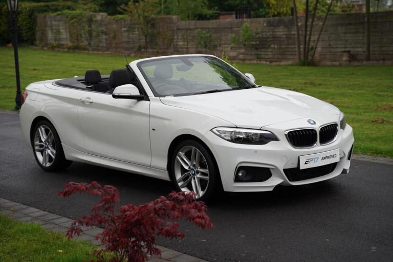 2015 BMW 2 Series 218i M Sport 2dr CONVERTIBLE PETROL Manual