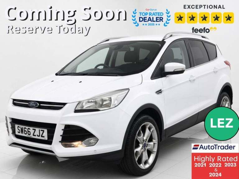 2016 Ford Kuga 2.0 TDCi Titanium SUV 5dr Diesel Manual AWD Euro 6 (s/s) (180 ps) HATCHBACK Diesel...