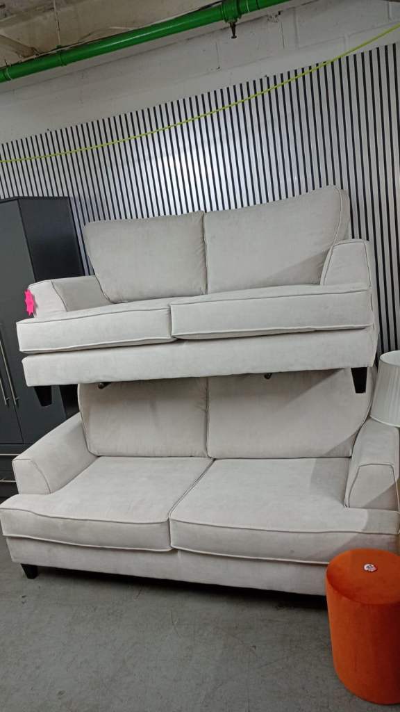 Brand New Light Fabric 3+2 Sofa Set 