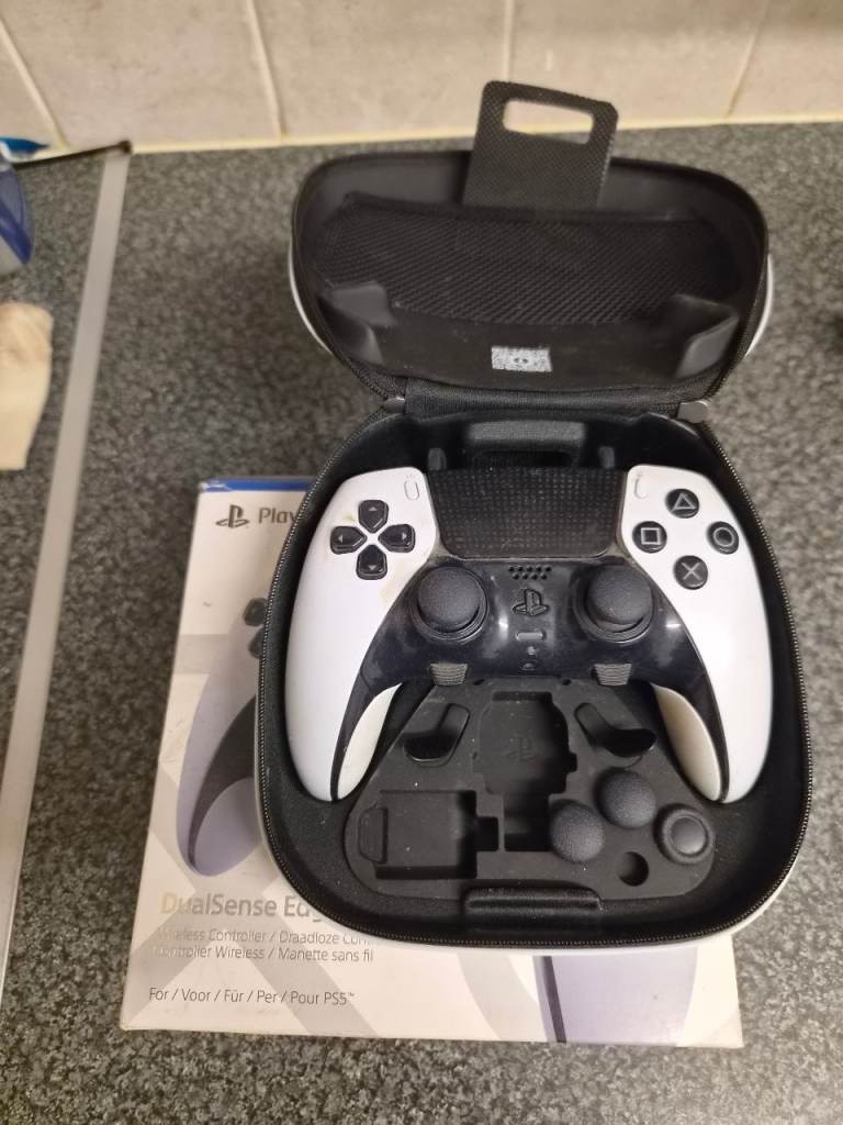 Sony PlayStation 5 DualSense Edge Controller – White, As Good As New