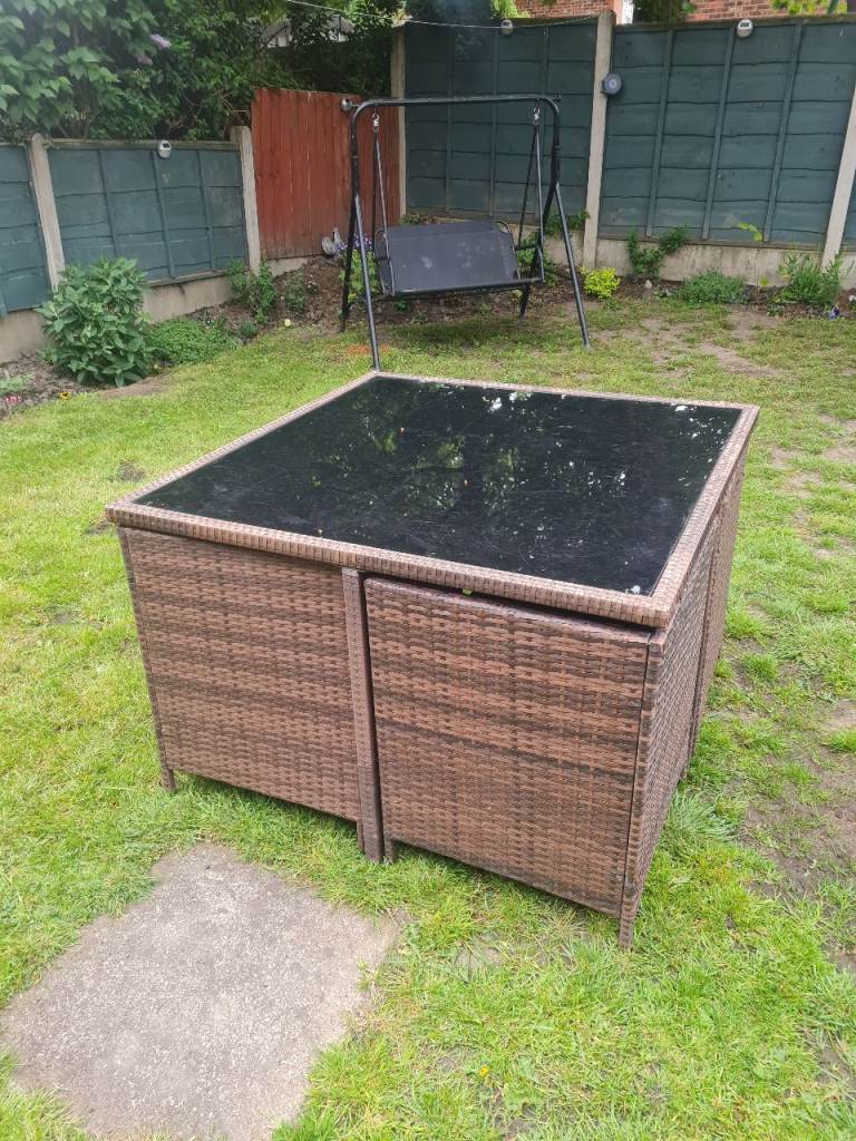 Rattan Cube Garden Furniture