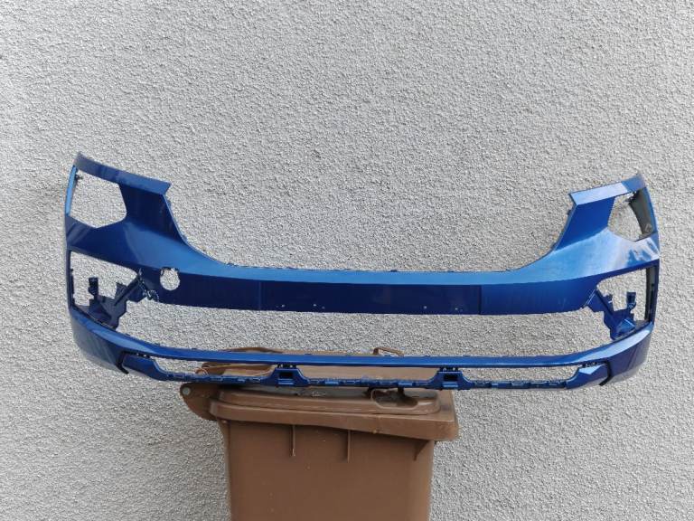 2025 Skoda Kamiq Facelift Front Bumper in Blue