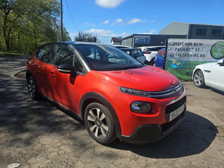 2020 Citroen C3 1.2 PureTech 83 Feel 5dr HATCHBACK Petrol Manual