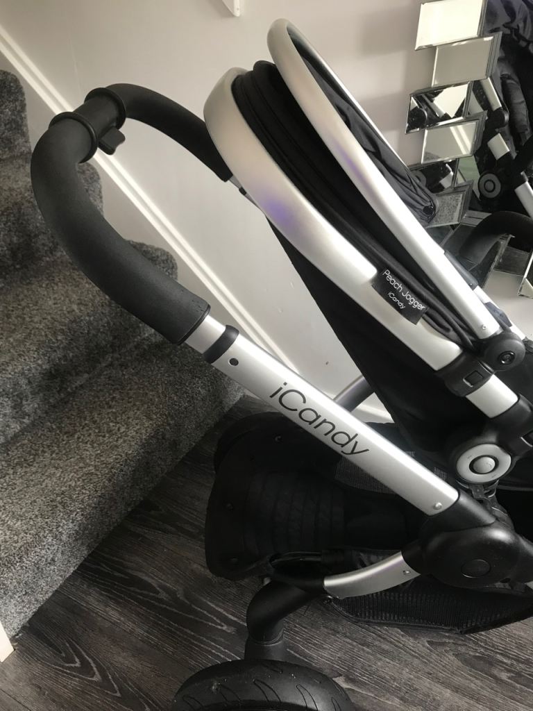 Icandy peach jogger  black excellent condition 
