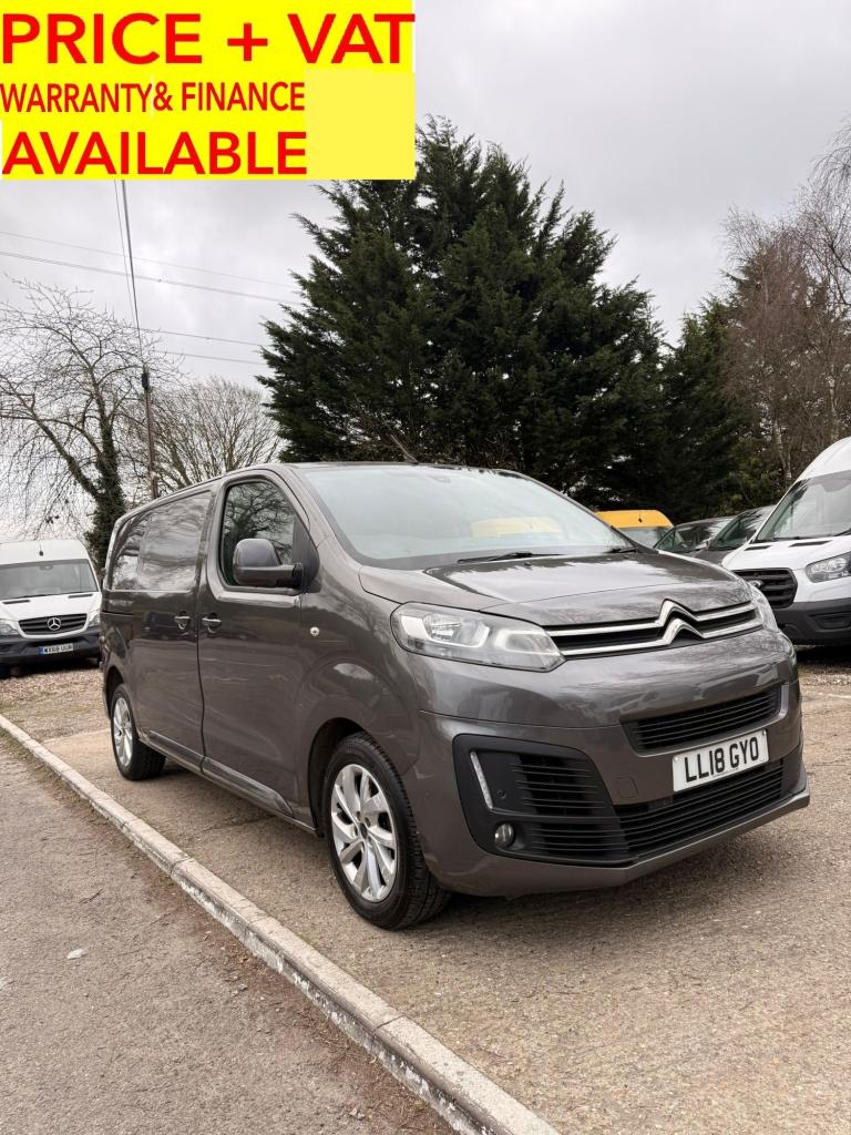 2018 Citroen Dispatch 2.0 BlueHDi 1250 Enterprise Plus M EAT6 AUTOMATIC PANEL VAN Diesel Automatic