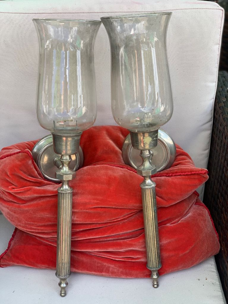 Candle wall lights