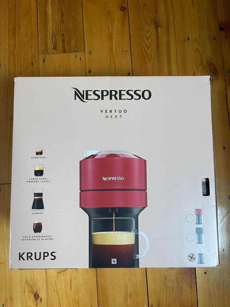 BRAND NEW unopened Nespresso Vertuo Next Coffee Machine. 