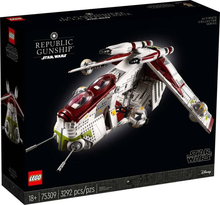 LEGO star wars UCS Republic gunship 75309