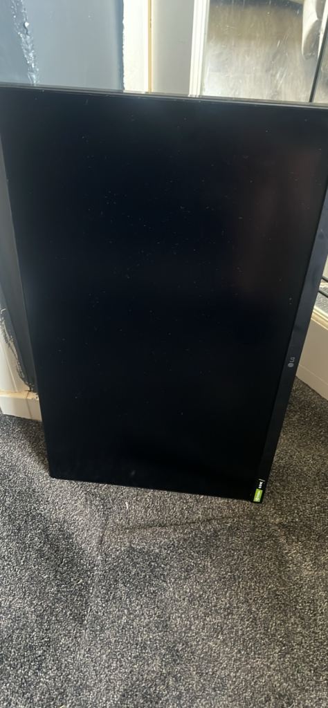 4K 27” LG Gaming Monitor 165hz