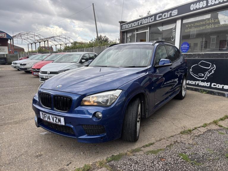 BMW X1 2.0 X1 xDrive18d M Sport Blue Manual Diesel 2014