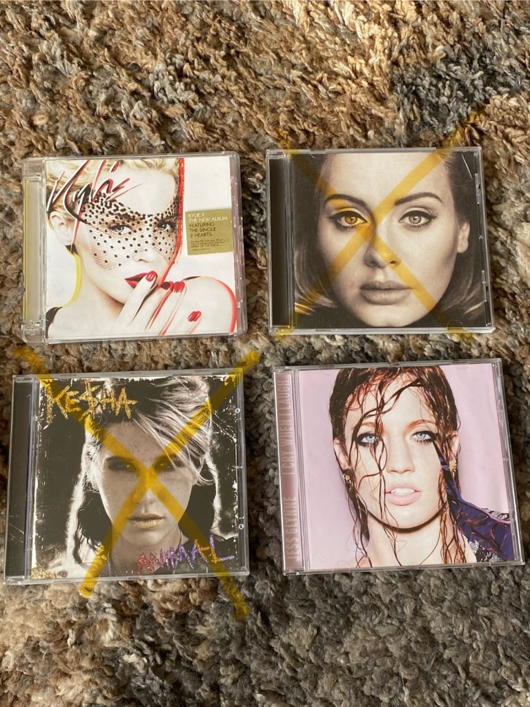 CDs. Kylie, Jess Glynne. £1.00 each. Can post or collect