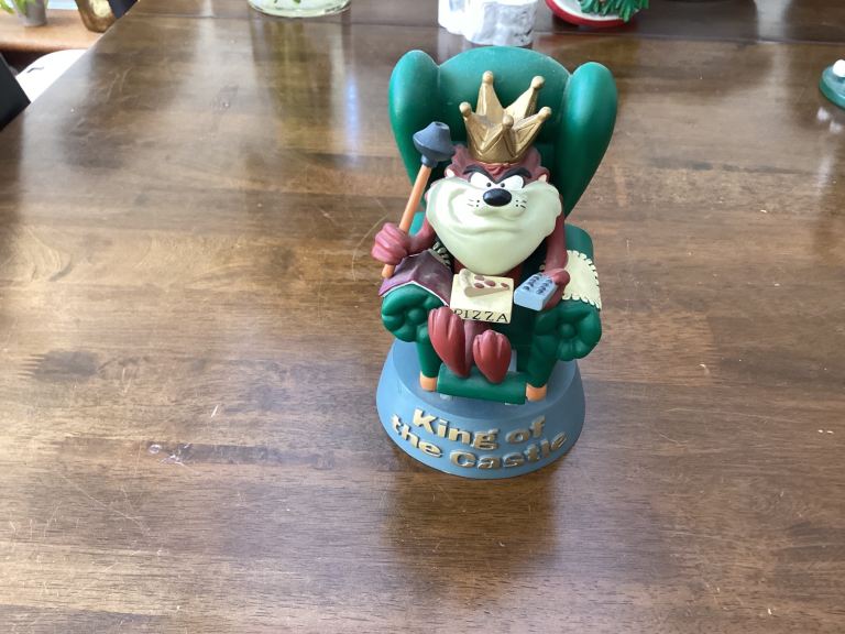 Vintage Warner Bros Taz statue