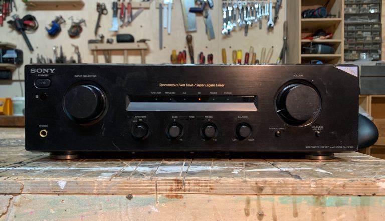 Sony TA-FE370 Stereo Integrated Amplifier with phono stage