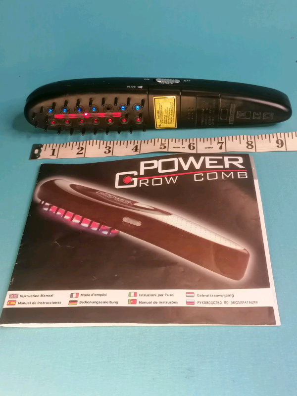 Power  Grow comb. Infrared Hair Growth Brush. 