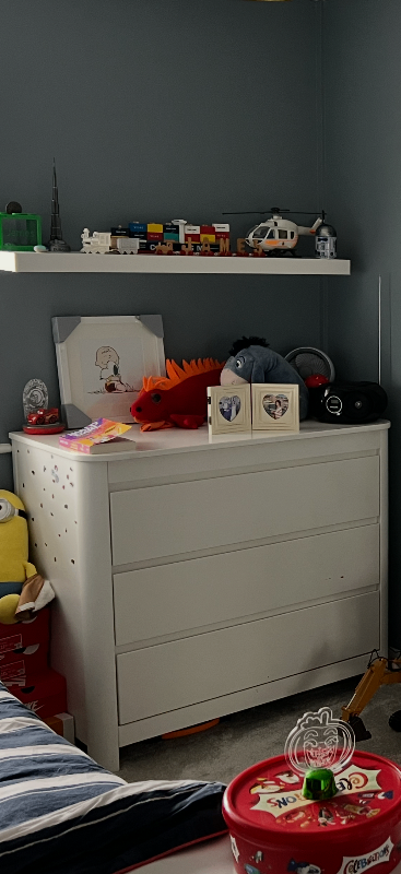 White John Lewis Troll Chest of Drawers