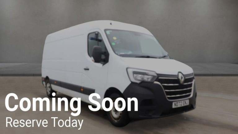 2022 Renault Master 2.3 dCi 35 Business+ FWD LWB Medium Roof Euro 6 4dr PANEL VAN Diesel Manual