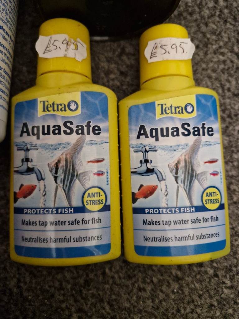 Acquasafe tetra acquarium fish coral antistress neutraliser