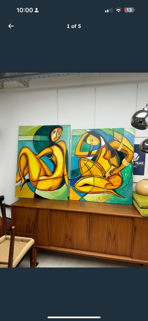 Stunning mid century art 