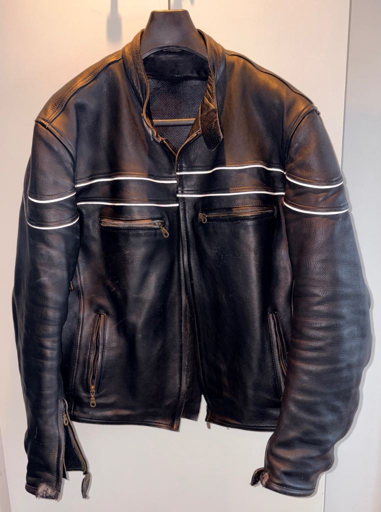 Biker Gear Heavy Leather Jacket