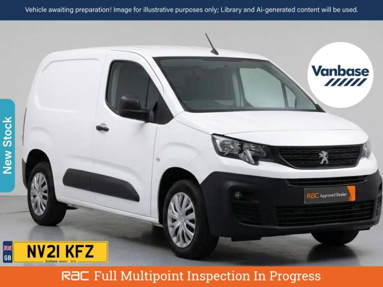 2021 Peugeot Partner 1000 1.5 BlueHDi 100 Professional Van PANEL VAN DIESEL Manual