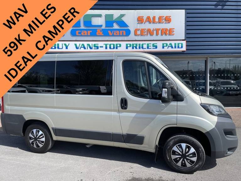 2017 Peugeot Boxer 2.0 BlueHDi 333 Window Van 5dr Diesel Manual L1 H1 Euro 6 (110 ps) Camper Dies...