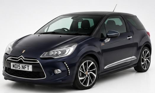 2015 DS Automobiles DS 3 1.6 BlueHDi 1955 3dr HATCHBACK Diesel Manual