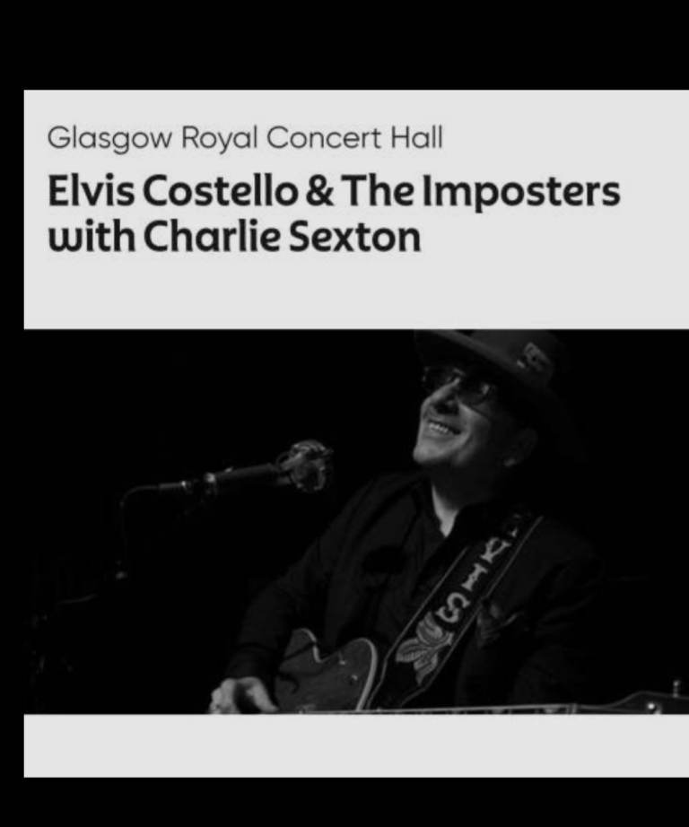Elvis Costello Glasgow