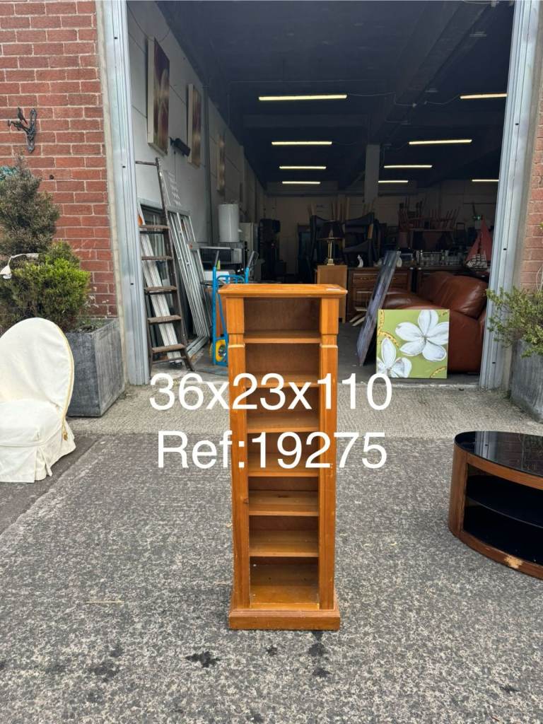 7 tier pine book stand, for up-styling, ref:19275 £15.00