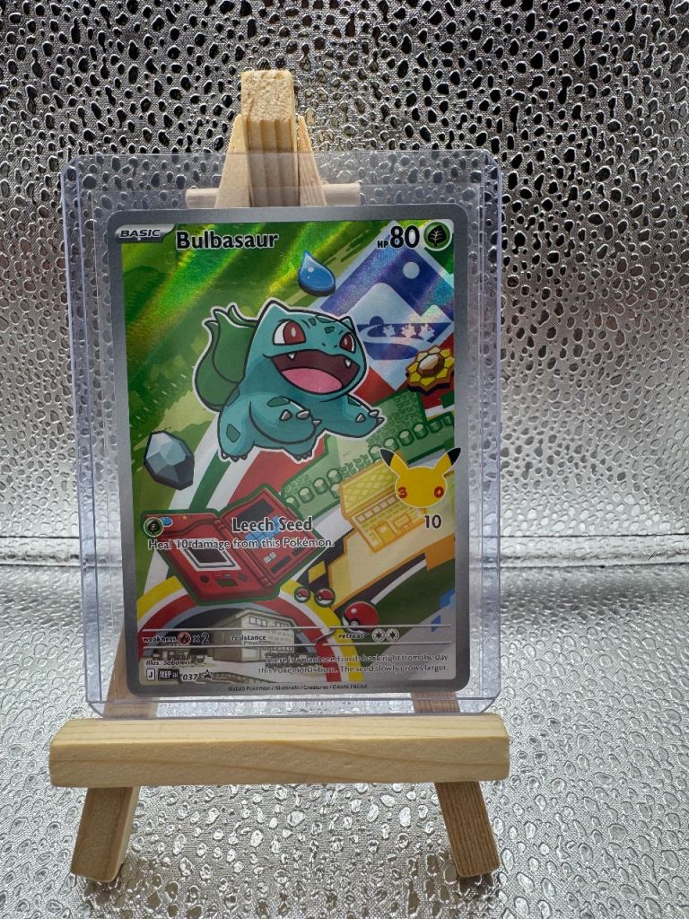 Pokemon TCG| First Partner Illustration S1| Bulbasaur Charmander Squirtle Promo