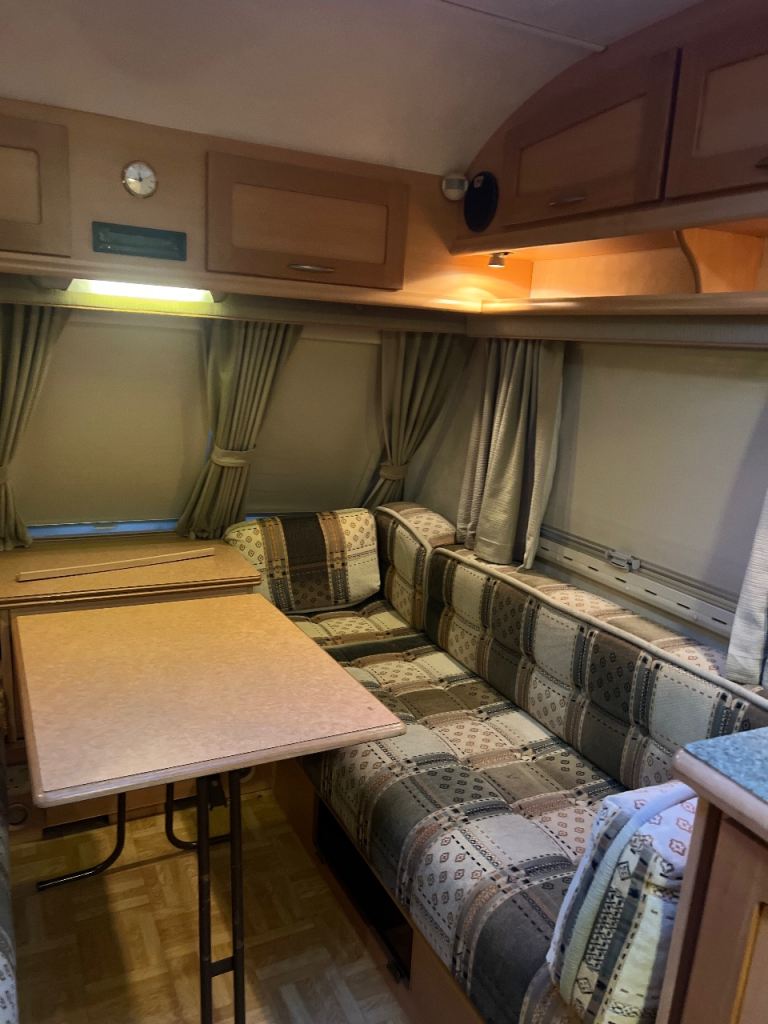 Elddis Hurricane with awning. Can deliver.