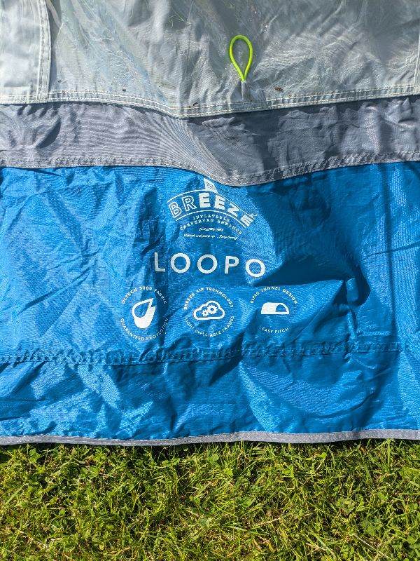 Breeze Loopo Drive-Away Awning - Blue/Grey, Good Condition