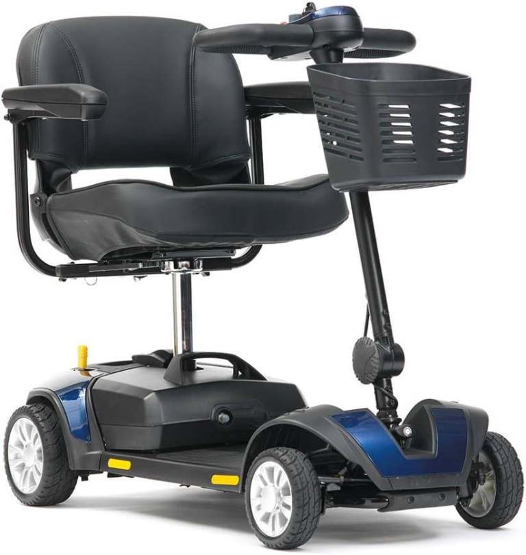 image for Livewell Jaunt Plus 4mph Mobility Scooter Blue.
