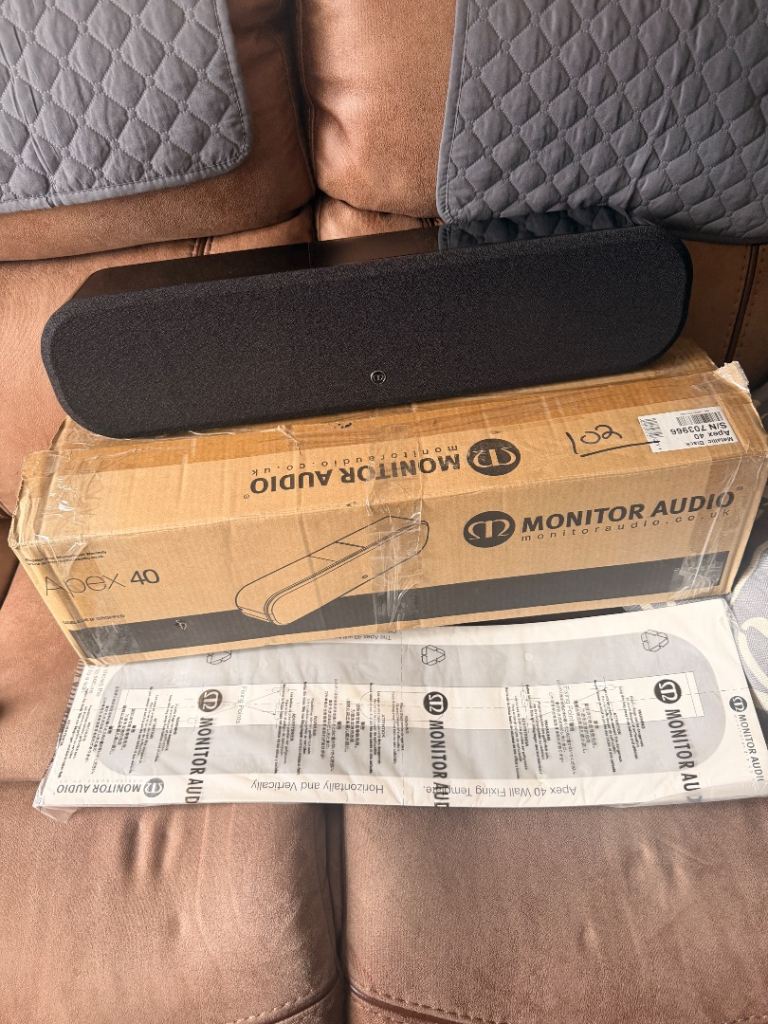 Monitor Audio Apex 40 Centre Speaker - Excellent Condition, Boxed