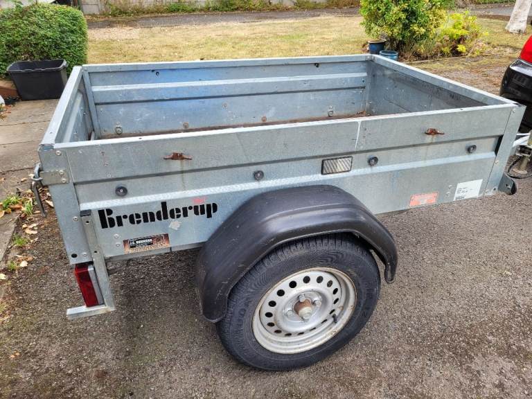 Brenderup 1150s car trailer 